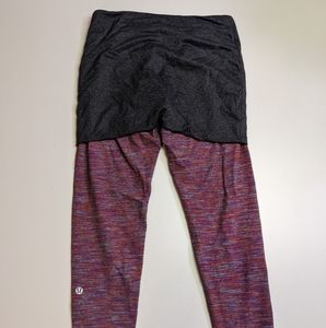 Lululemon Yin To You Skirt Leggings 6